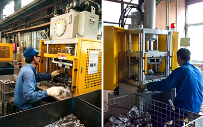 Process Application Of Four-Column Hydraulic Press