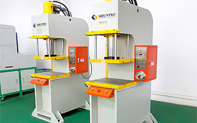 Structural Characteristics of C Frame Floor Type Hydraulic Press