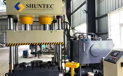 Shuntec Vibrating Screen Dust Cover Hydraulic Press