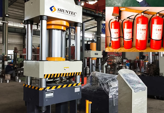 Maintenance of Fire Extinguisher Cylinder Deep Drawing Hydraulic Press